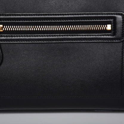 Celine Smooth Calfskin Mini Luggage Black 11 of 14