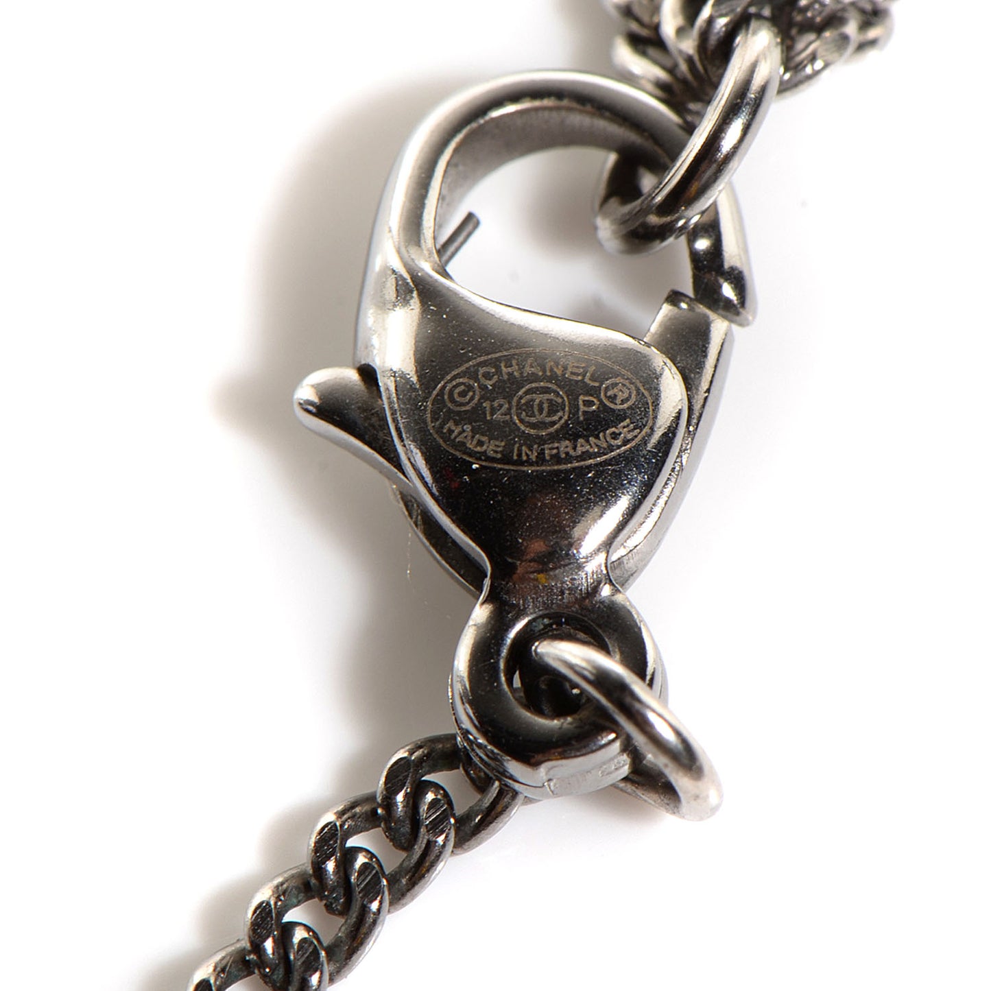 Ruthenium CC Necklace Black Purple