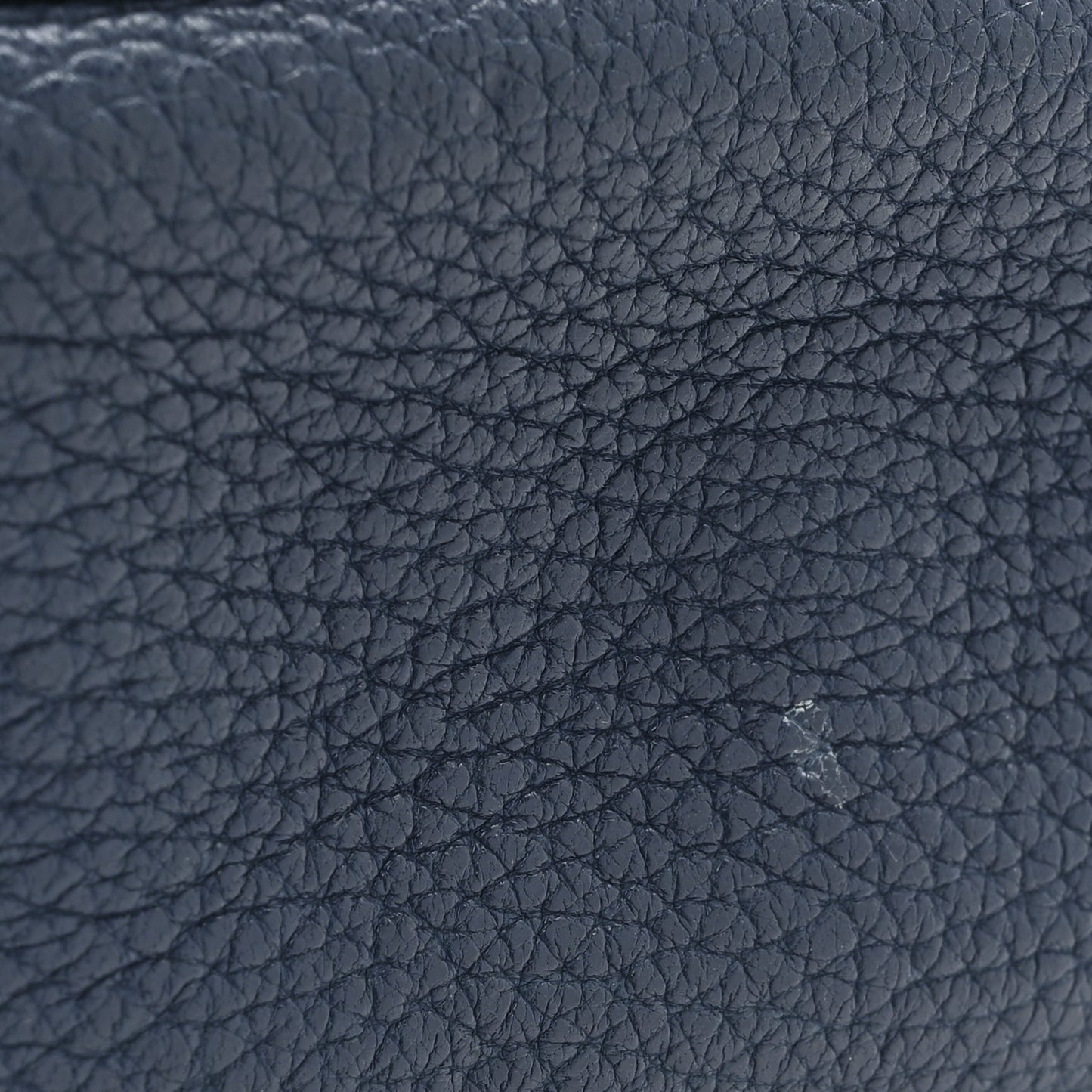 Grained Lambskin Drew Shoulder Bag Factory Blue