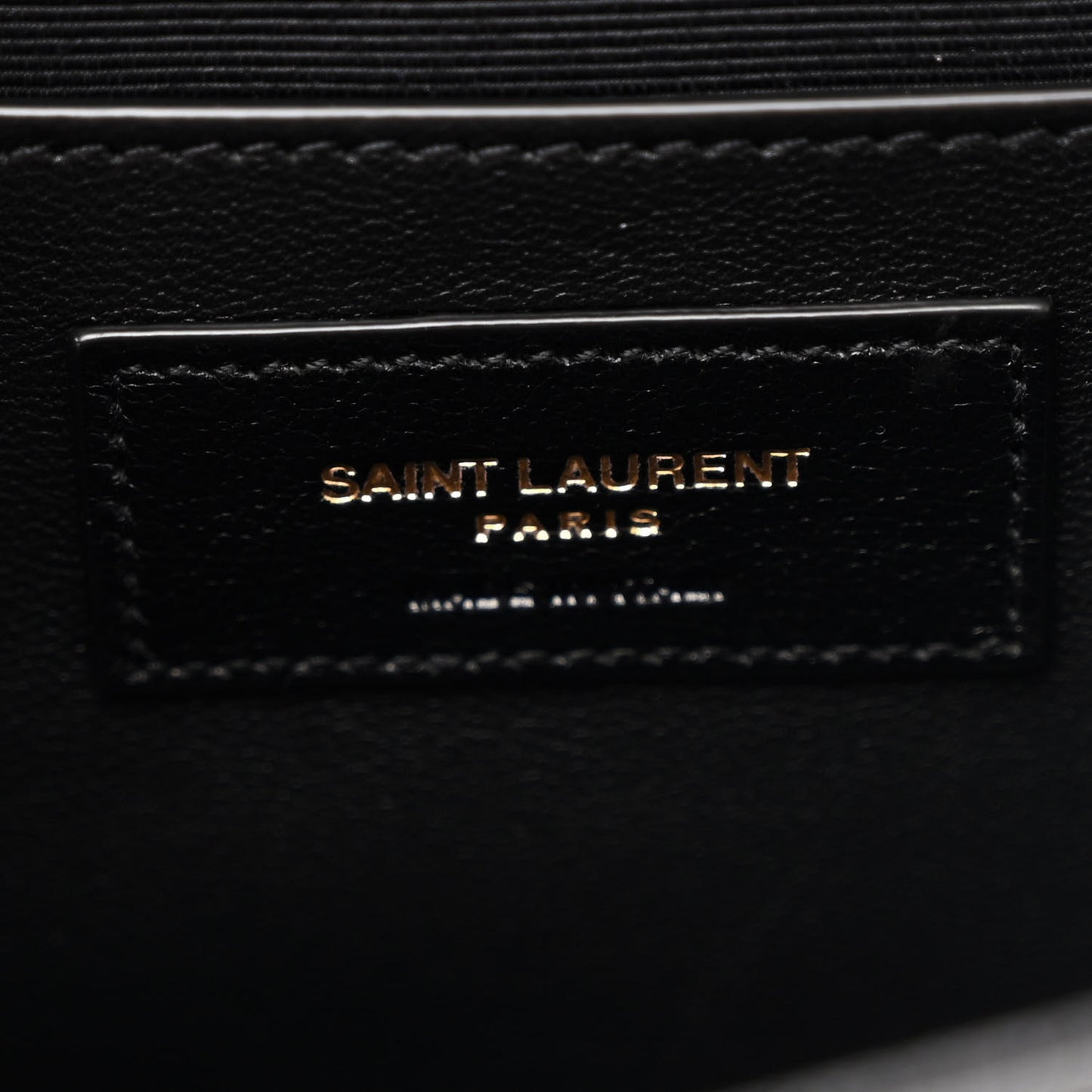 Grain De Poudre Small Classic Monogram Kate Satchel Black