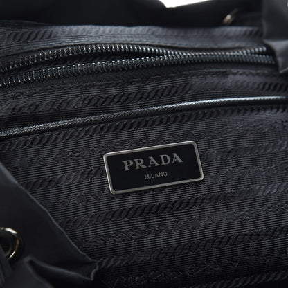 Prada Nylon Vela Large Backpack Black 5 of 7