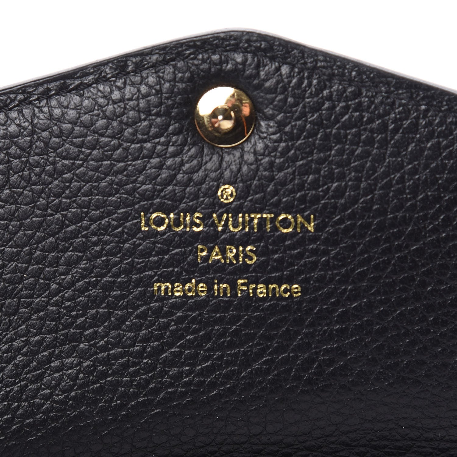 Louis Vuitton Empreinte Key Pouch Black 6 of 6