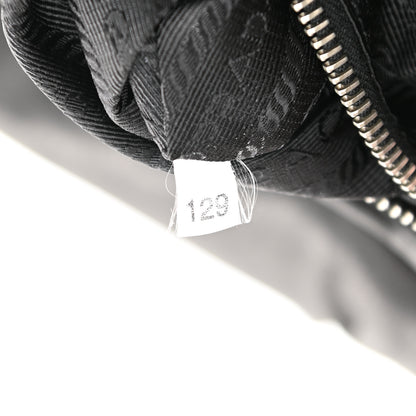 Prada Vitello Daino Soft Shoulder Bag Black 6 of 11