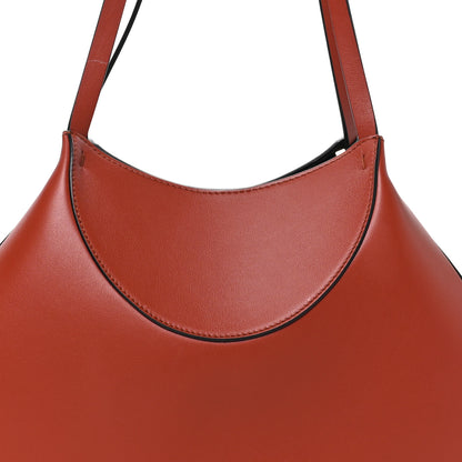 Givenchy Grained Calfskin Small Facet Tote Bag Terracotta 6 of 8