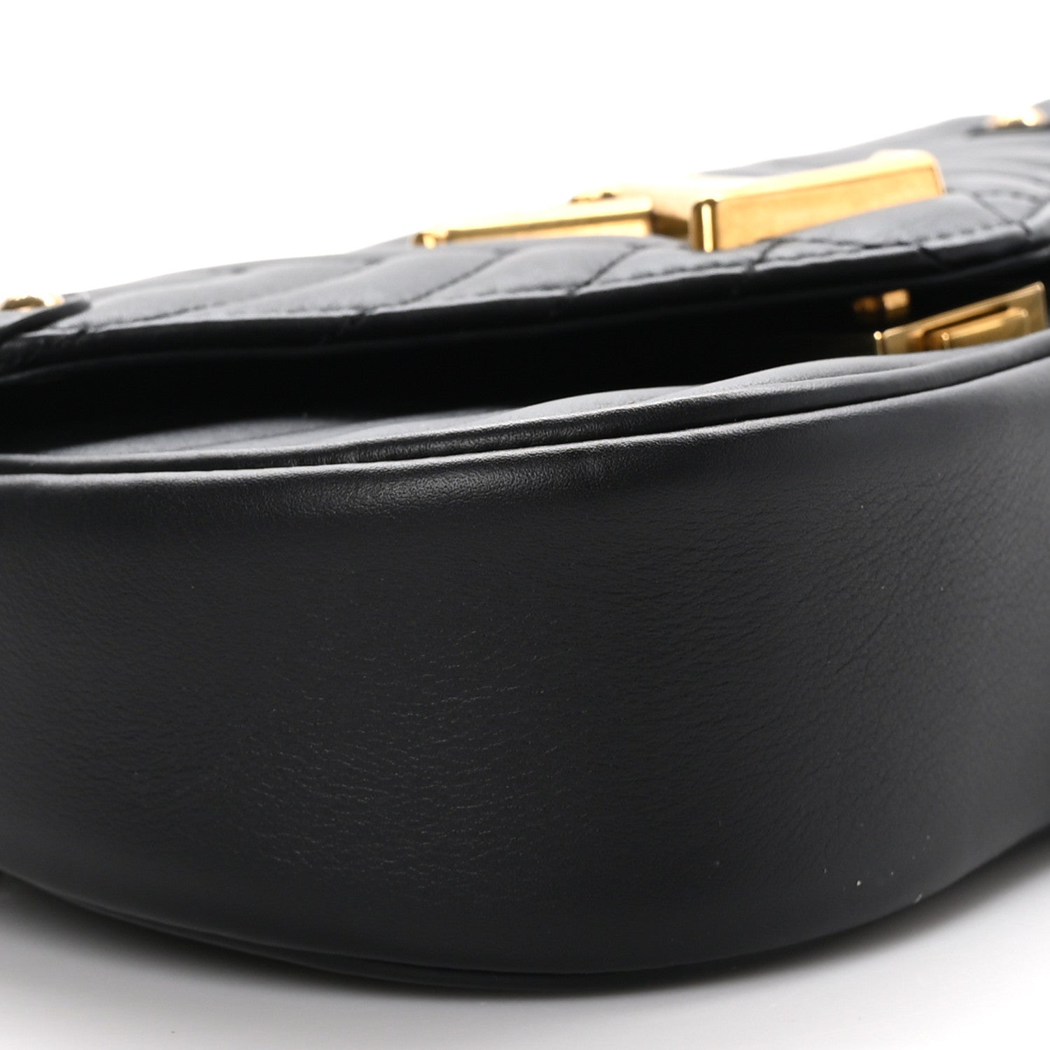 Louis Vuitton Calfskin New Wave Chain PM Black 8 of 9