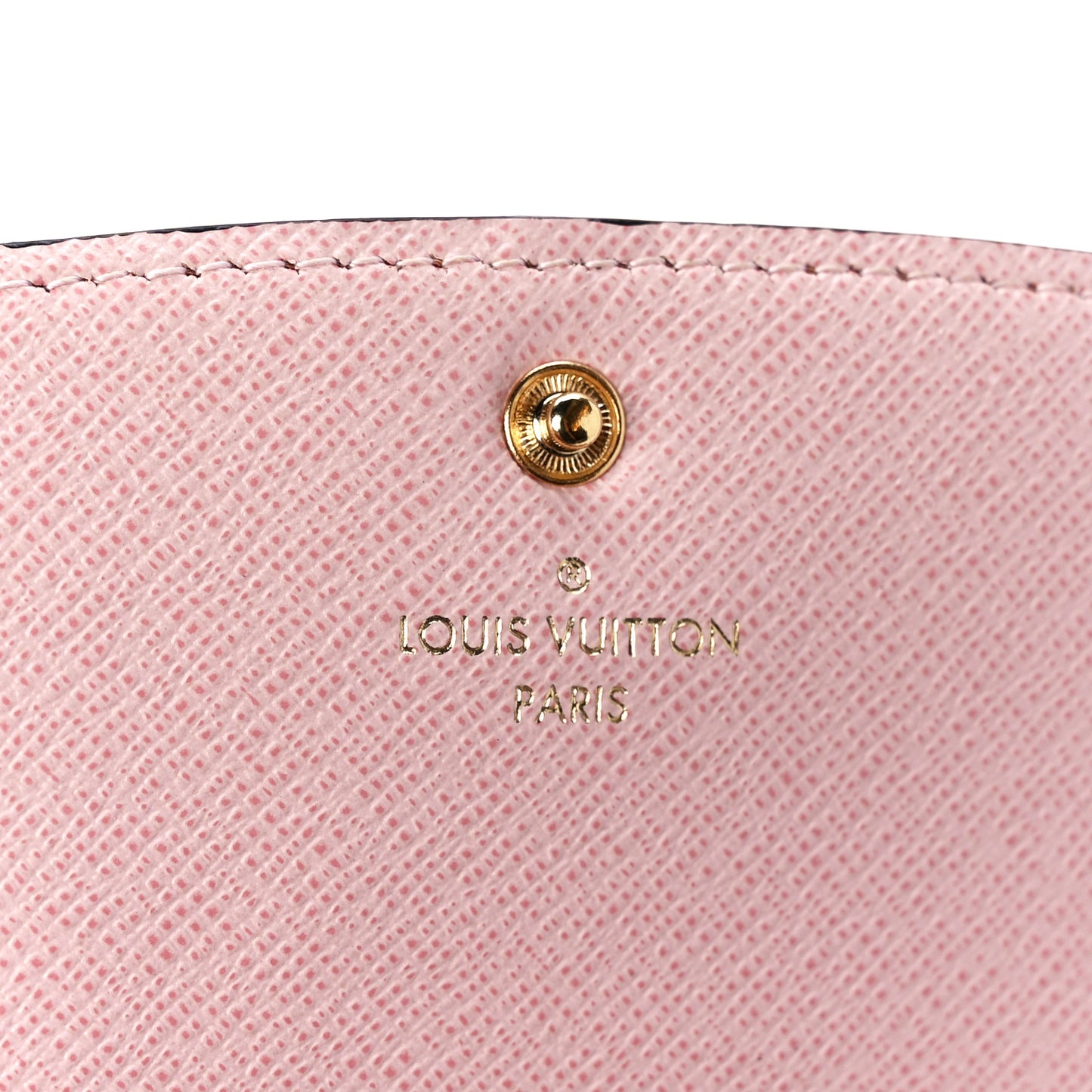 Damier Ebene Emilie Wallet Rose Ballerine
