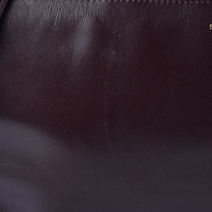 Saint Laurent Calfskin Classic Duffle 6 Bordeaux 17 of 25