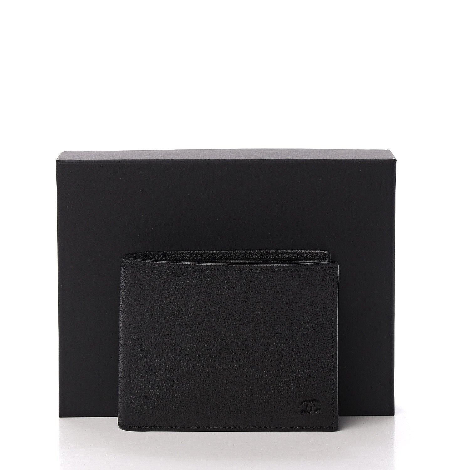 Chanel Goatkin CC Bi-Fold Wallet Black 11 of 11