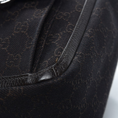 Gucci Monogram Abbey D Ring Tote Dark Brown 9 of 9