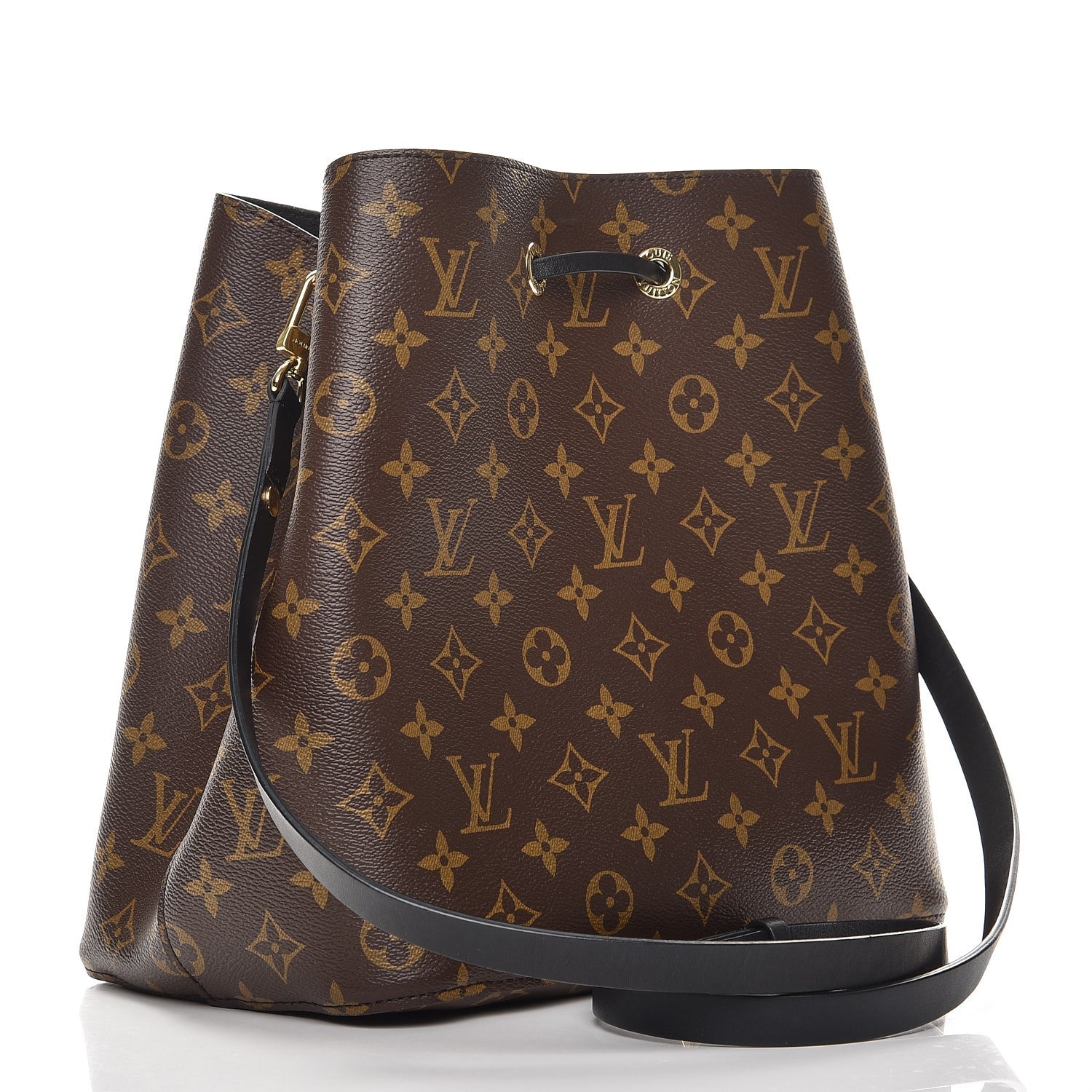 Louis Vuitton Monogram Neonoe MM Black 3 of 6
