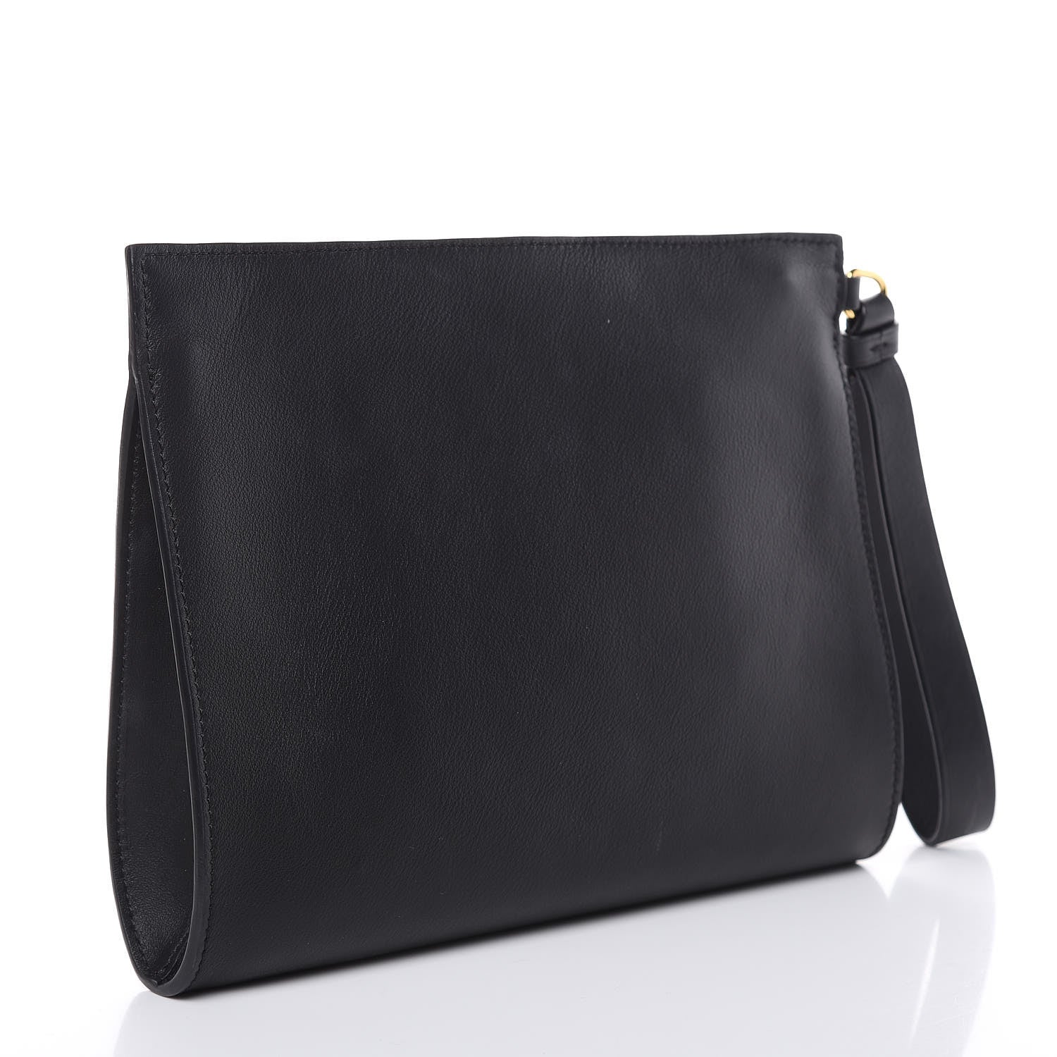 Tom Ford Smooth Calfskin Alix Wristlet Black 3 of 11