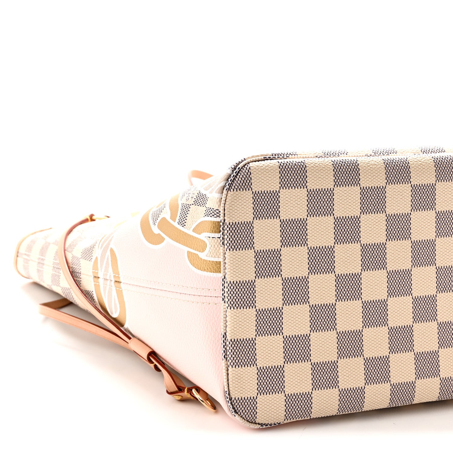 Louis Vuitton Damier Azur Nautical Neverfull MM 8 of 9