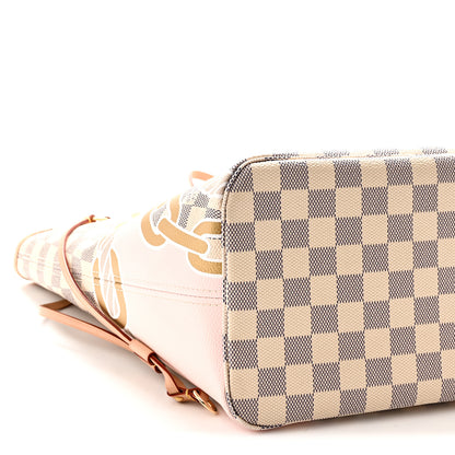 Louis Vuitton Damier Azur Nautical Neverfull MM 8 of 9