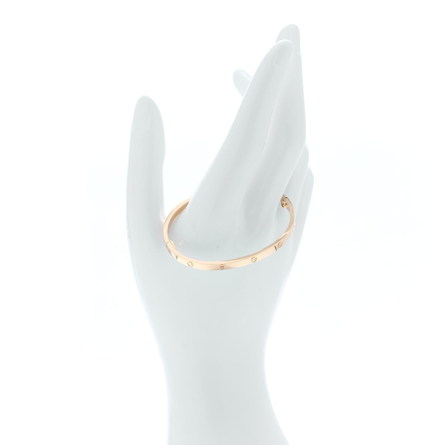 18K Yellow Gold Small LOVE Bracelet 16