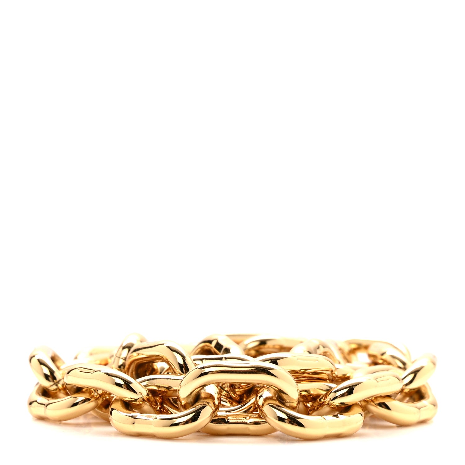 Louis Vuitton Metal Pochette Accessories Chain Strap Gold 2 of 4