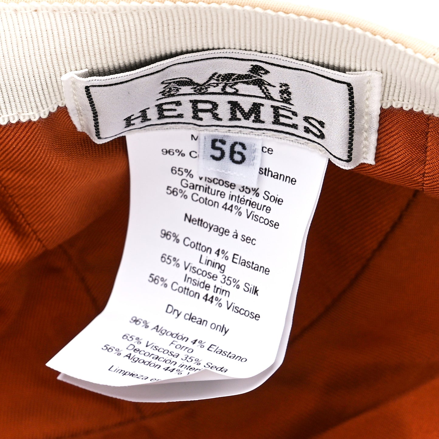 Cotton Davis H Primavera Cap 56 White Creme