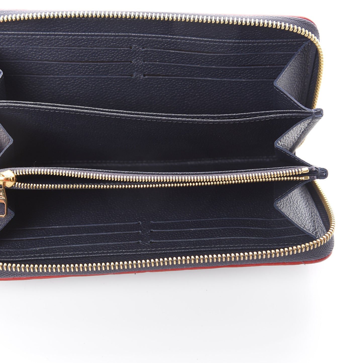 Empreinte Zippy Wallet Marine Rouge