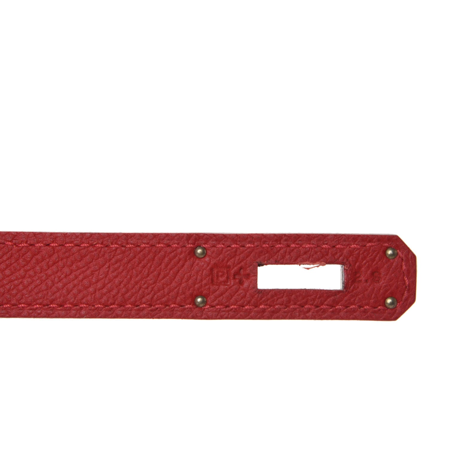 Hermes Epsom Kelly Sellier 35 Rouge Casaque 9 of 10
