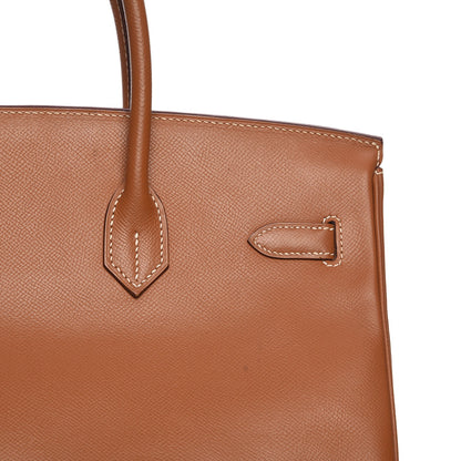 Hermes Epsom Birkin 35 Gold 23 of 35