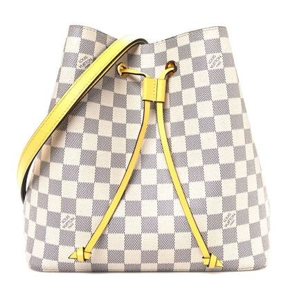 Louis Vuitton Damier Azur Neonoe MM Pineapple 1 of 10