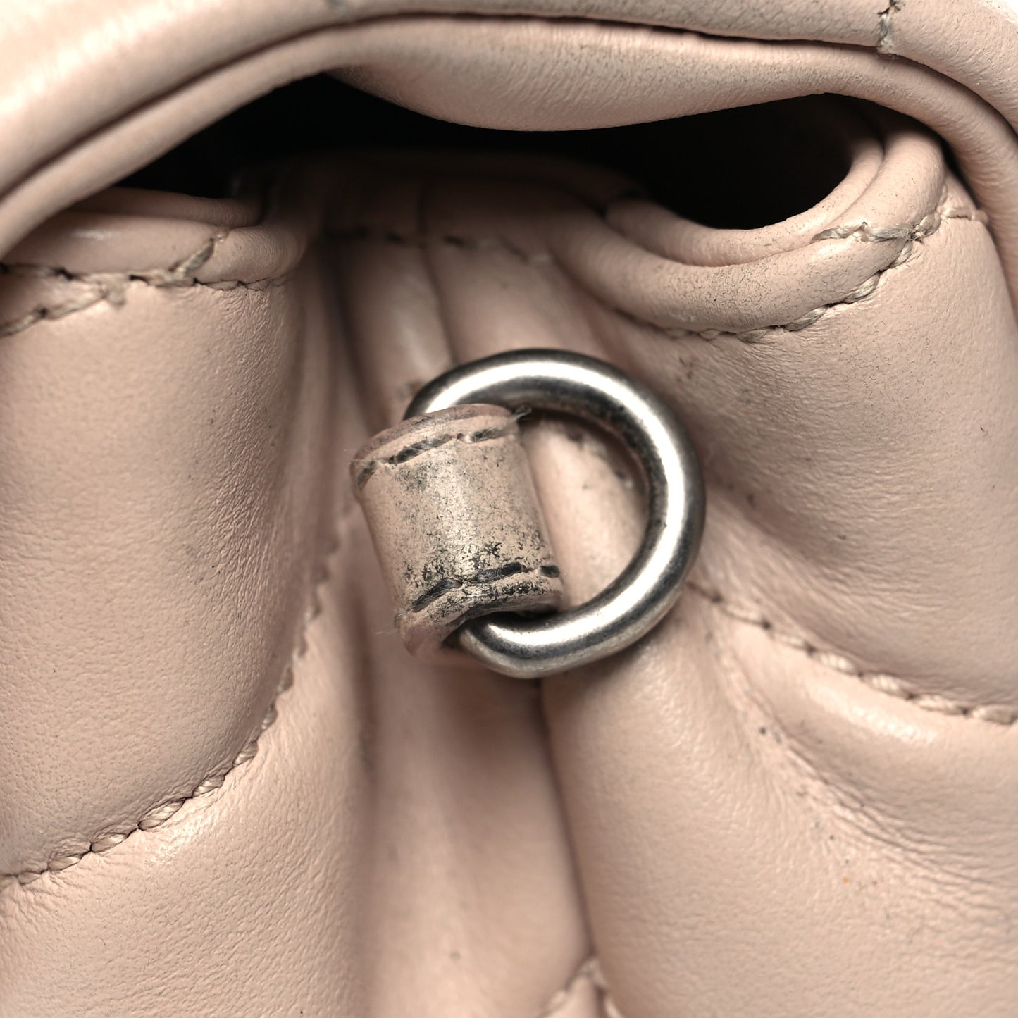 Calfskin Y Quilted Monogram Toy Loulou Crossbody Bag Marble Pink