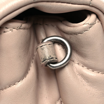 Saint Laurent Calfskin Y Quilted Monogram Toy Loulou Crossbody Bag Marble Pink 13 of 16