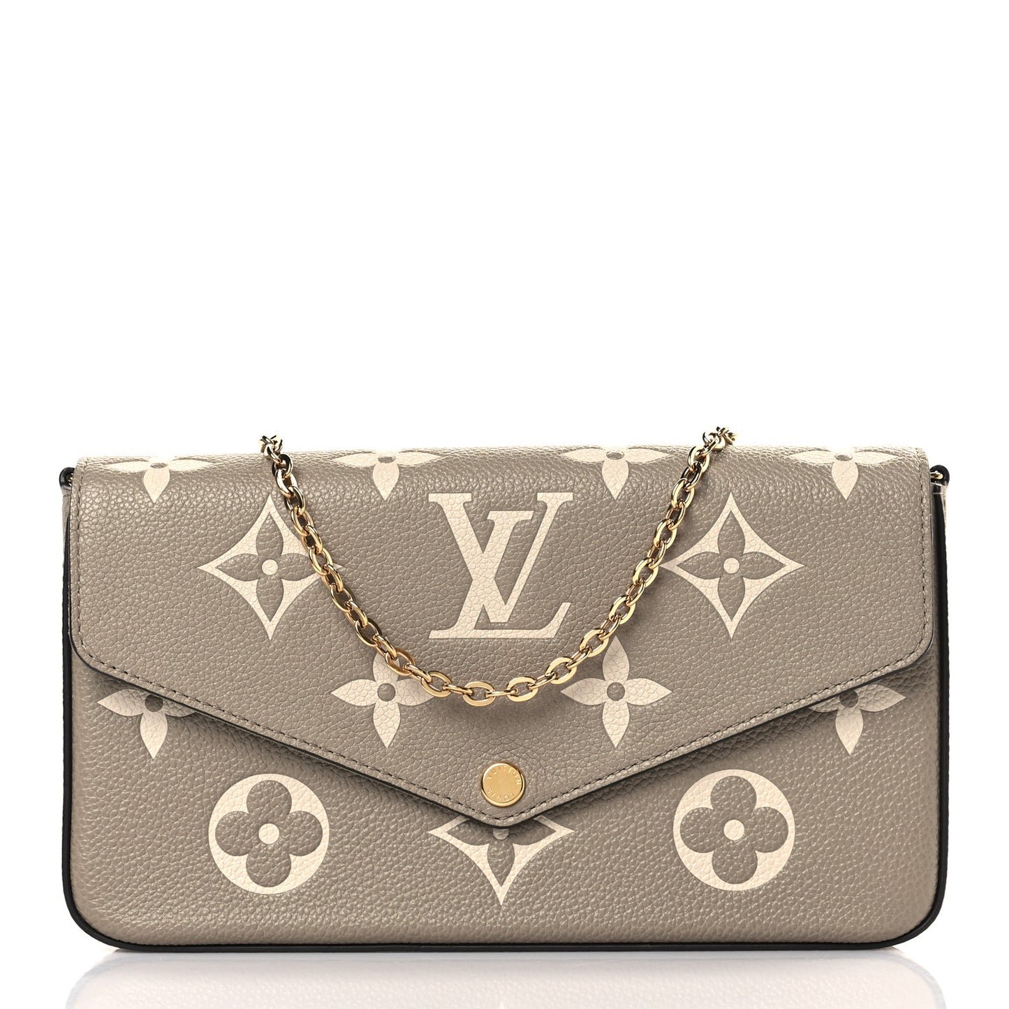 Empreinte Monogram Giant Felicie Pochette Tourterelle Creme