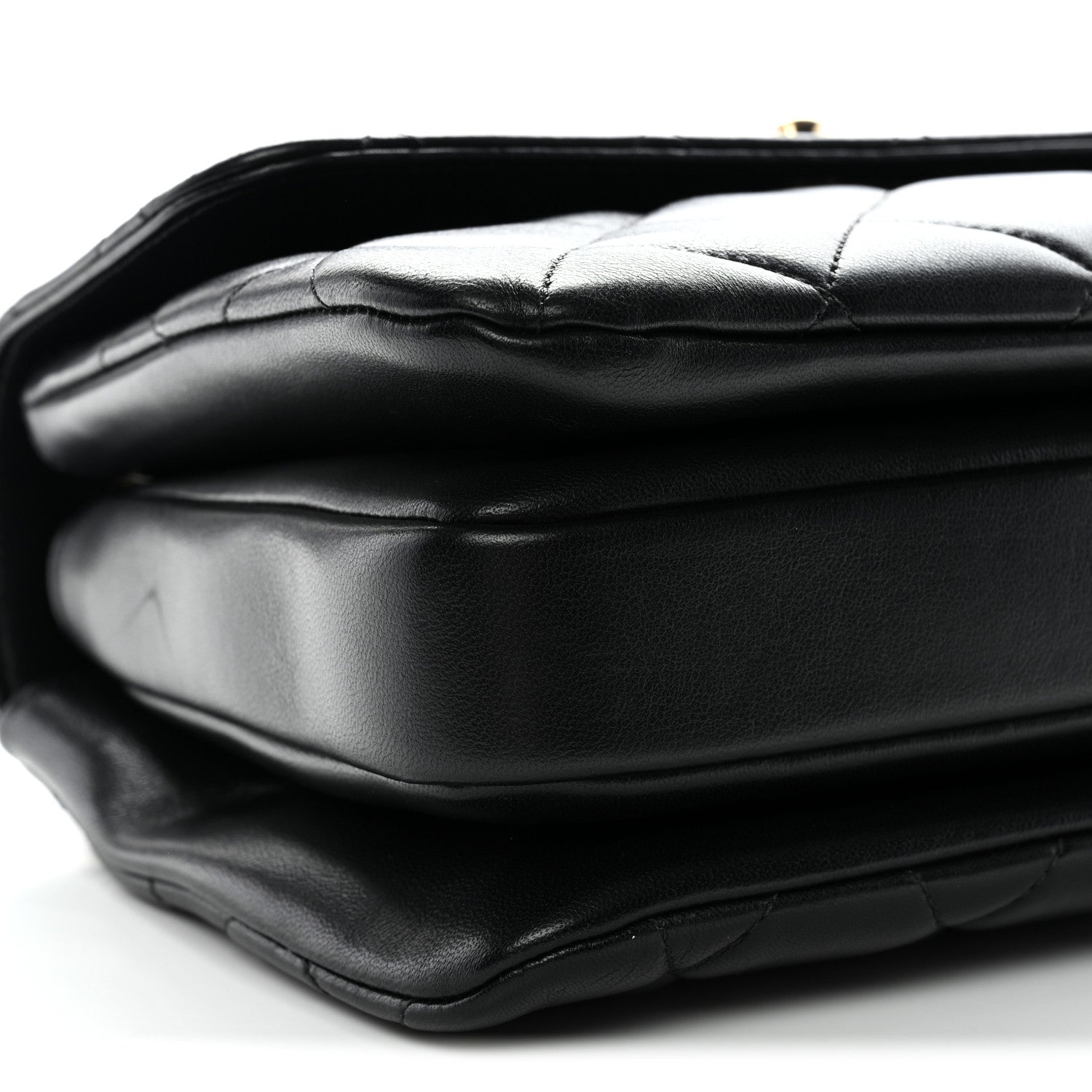 Chanel Lambskin Quilted Small Trendy CC Dual Handle Flap Bag Black 9 of 10