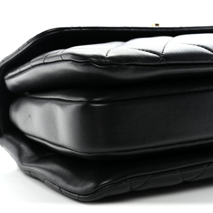 Chanel Lambskin Quilted Small Trendy CC Dual Handle Flap Bag Black 9 of 10