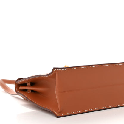 Hermes Evercolor Kelly Danse II Belt Bag Gold 8 of 9