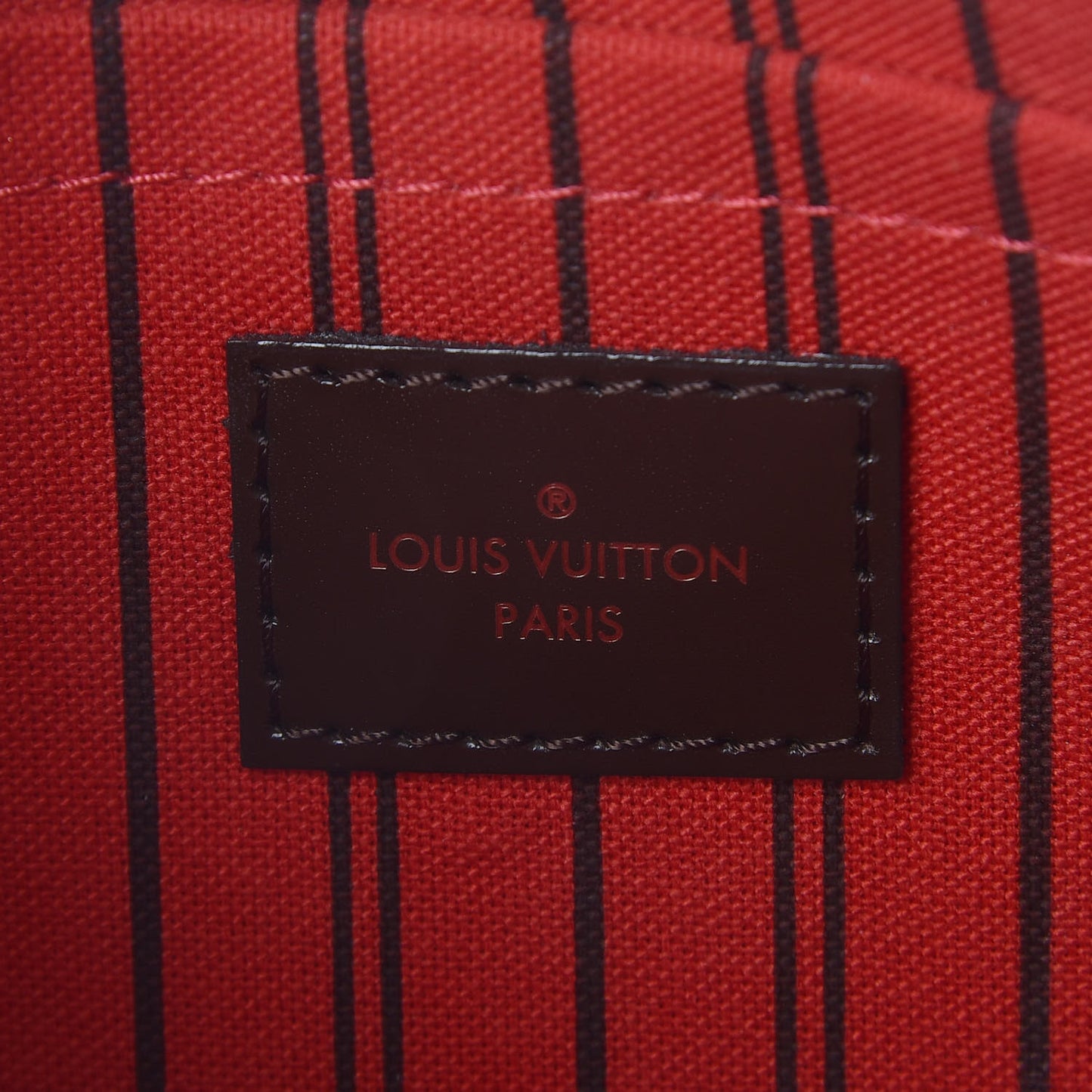 Damier Ebene Neverfull MM GM Pochette
