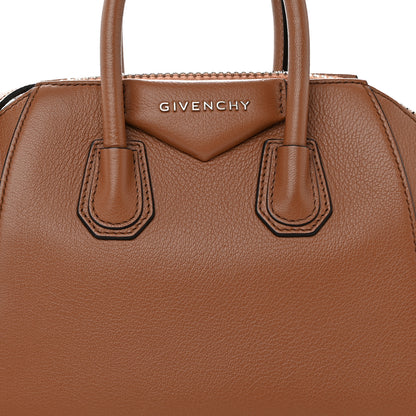Givenchy Sugar Goatskin Mini Antigona Caramel 8 of 10