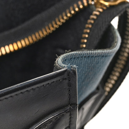 Celine Canvas Smooth Calfskin Micro Tri-Color Luggage Royal 11 of 15