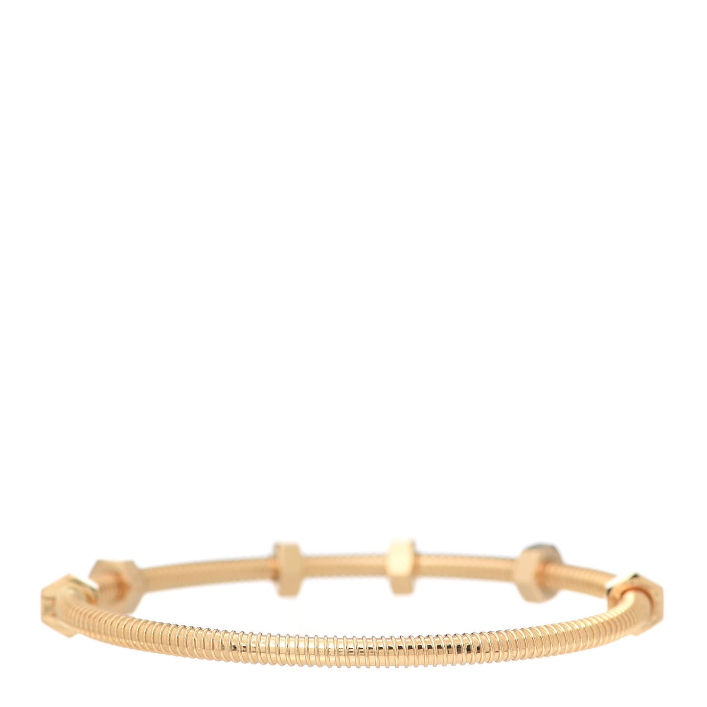 18K Yellow Gold Ecrou de Bracelet 17