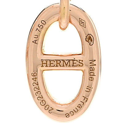 Hermes 18K Rose Gold PM Farandole Drop Earrings 4 of 5