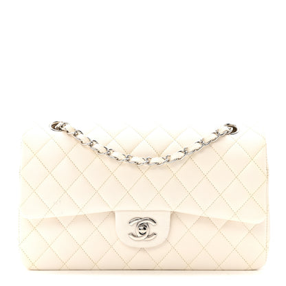 Chanel Caviar Quilted Medium Double Flap White 1 of 13