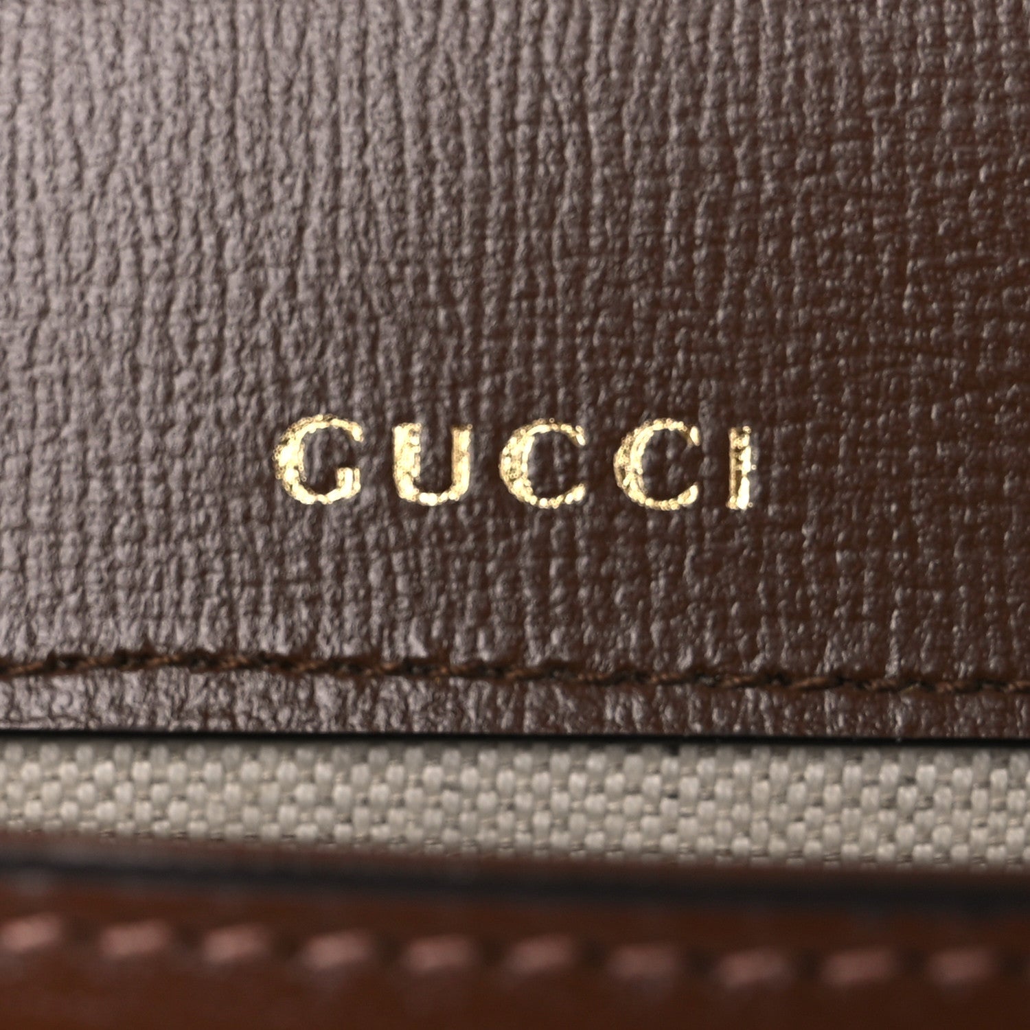 Gucci GG Supreme Monogram Web Mini Horsebit 1955 Shoulder Bag Beige Brown Sugar 6 of 13