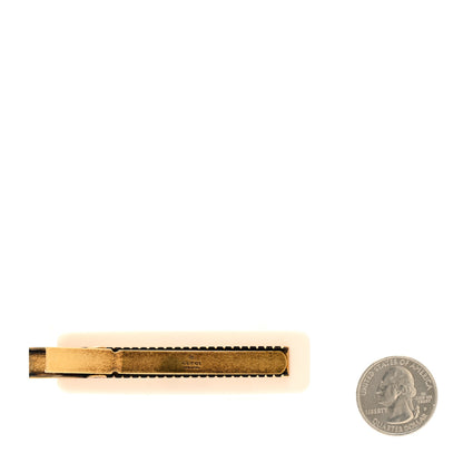 Gucci Resin Crystal Single Hair Barrette White 2 of 3