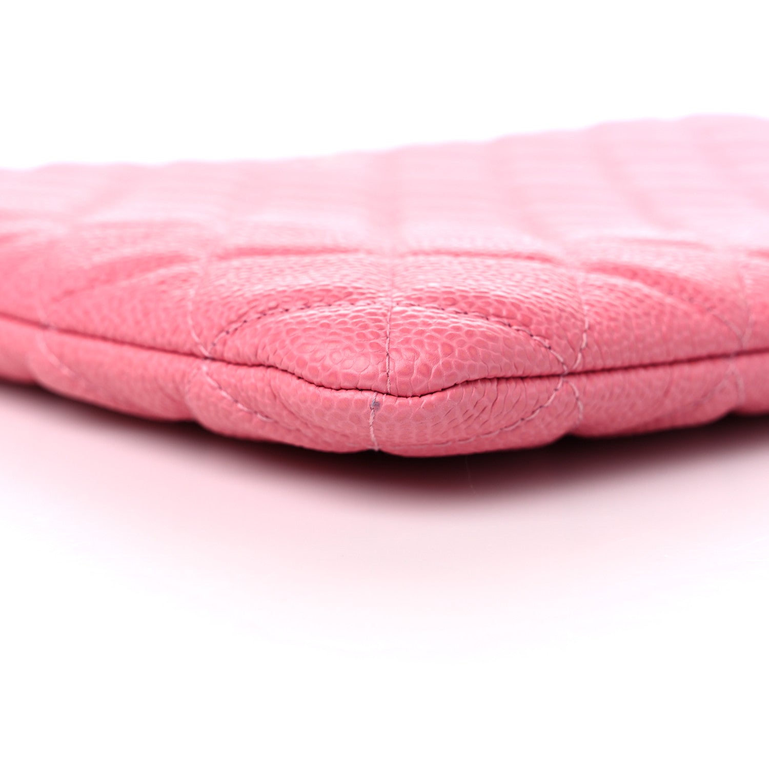 Chanel Caviar Quilted Large Cosmetic Case Rose Pink 8 of 9