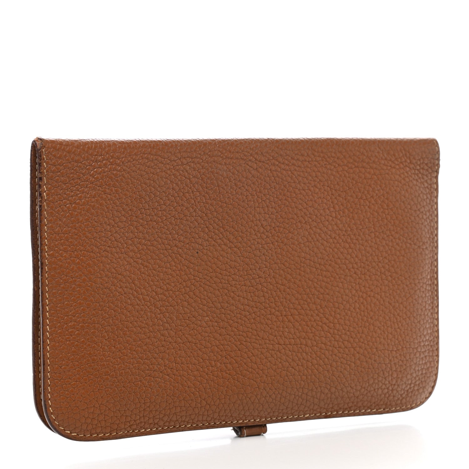 Hermes Togo Dogon Duo Wallet Gold 4 of 10