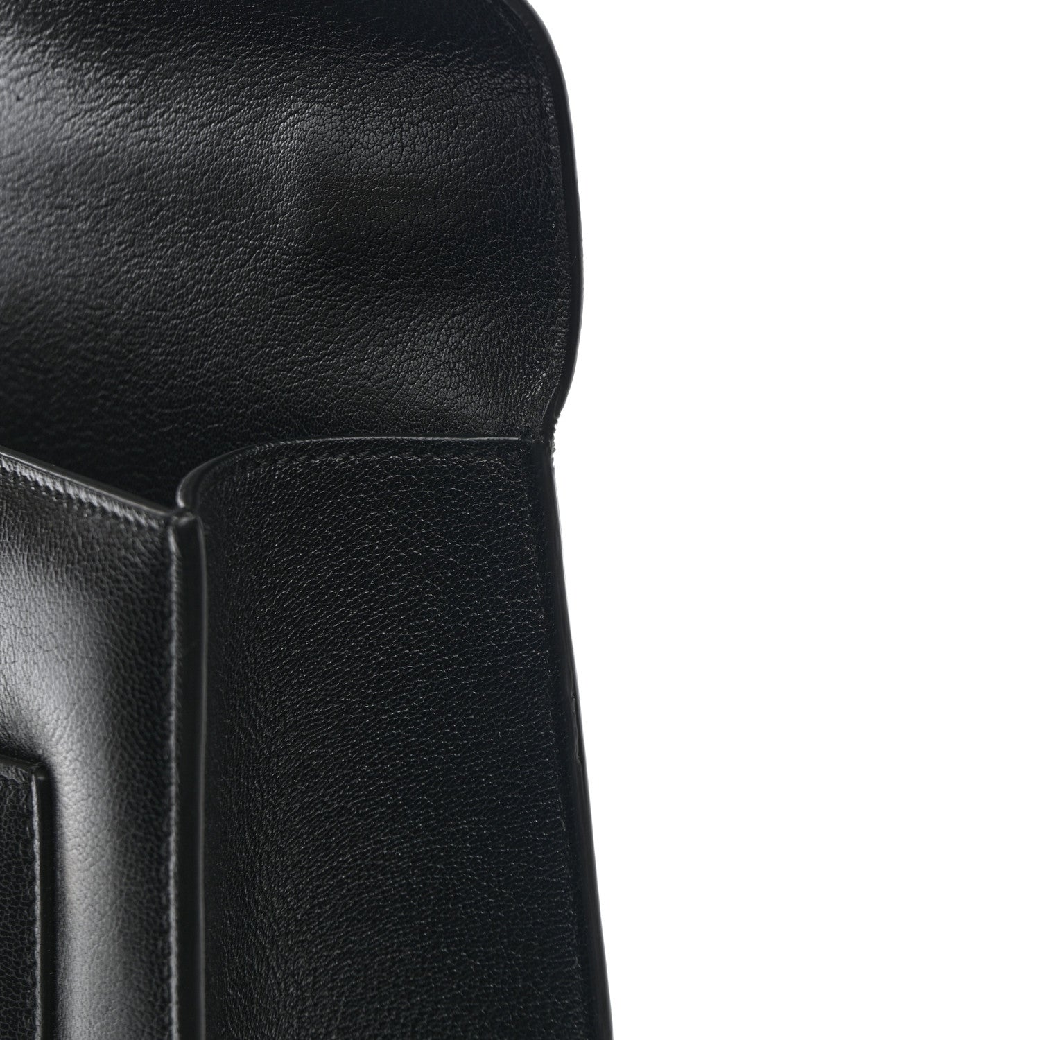 Tom Ford Shiny Goatskin Medium 001 Top Handle Bag Black 10 of 13