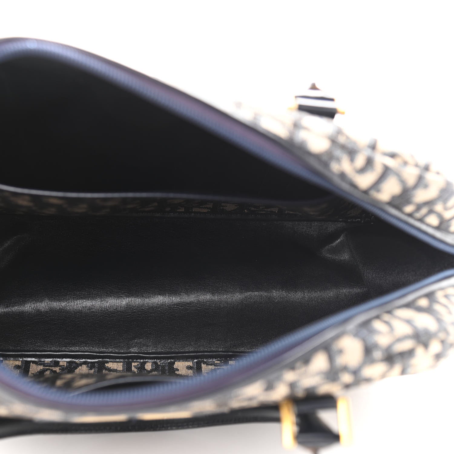 Christian Dior Monogram Bowler Navy 5 of 11