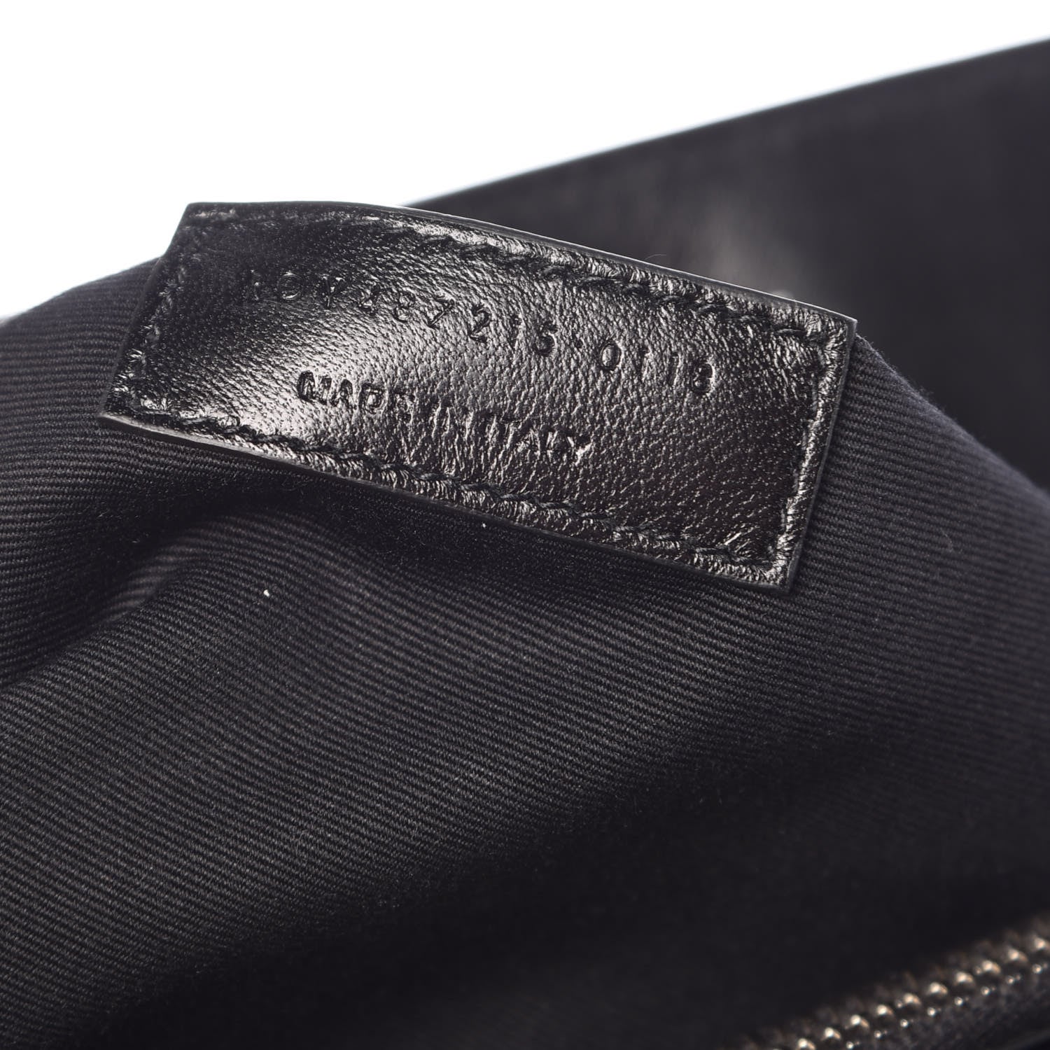 Saint Laurent Calfskin Y Quilted Monogram Large Loulou Chain Satchel Black 7 of 11
