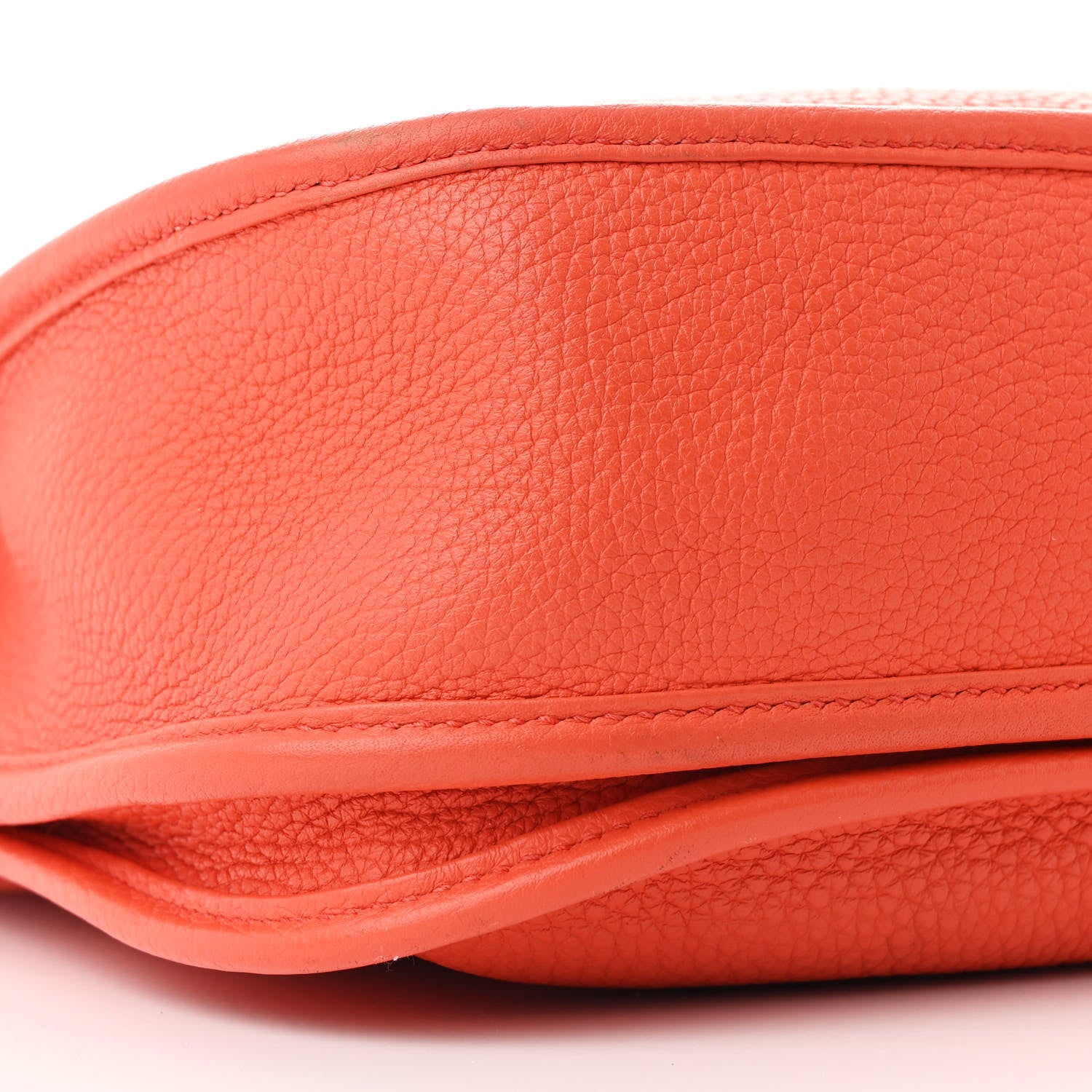 Hermes Taurillon Clemence Evelyne III PM Orange Poppy 9 of 11