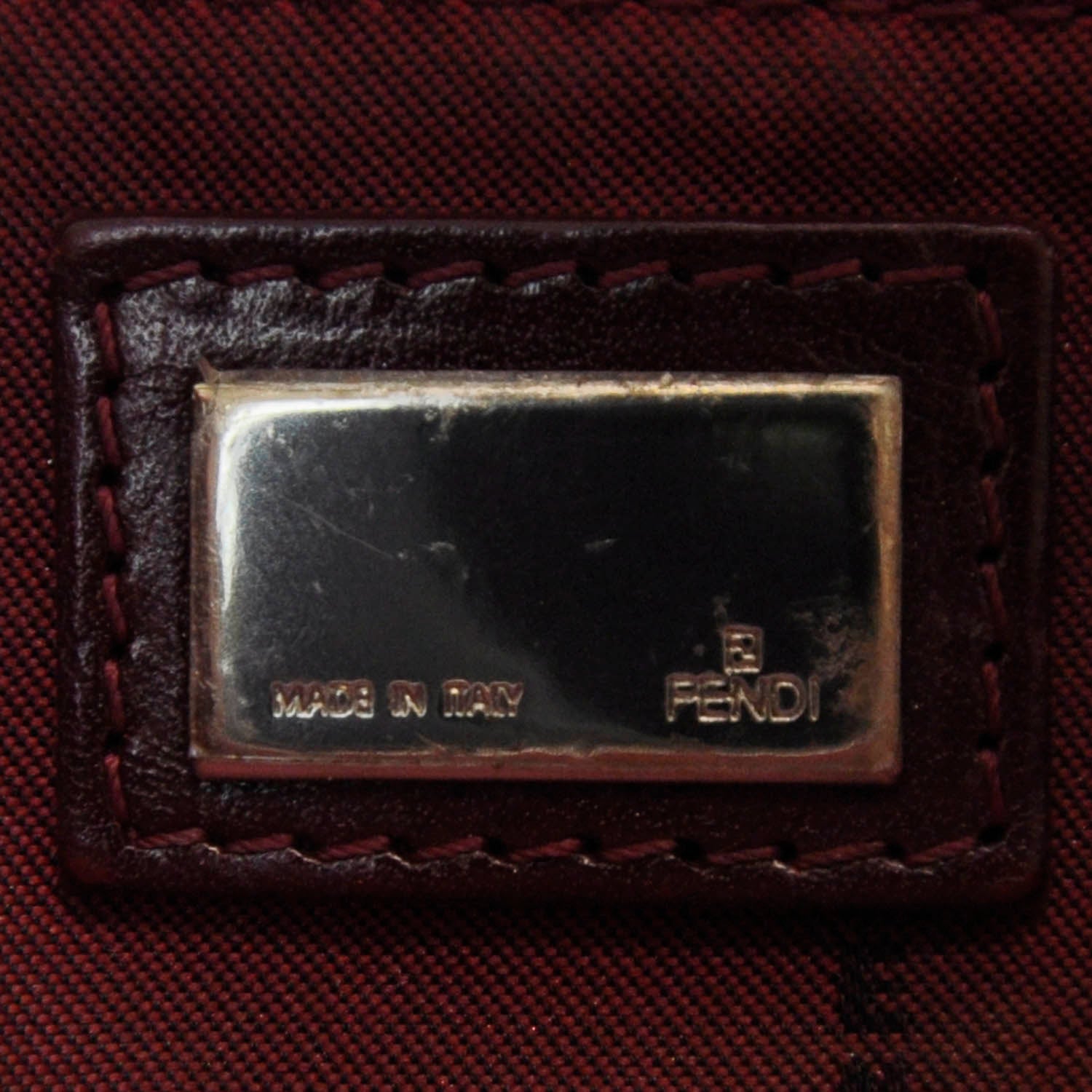Fendi Zucca Pochette Tobacco 7 of 7