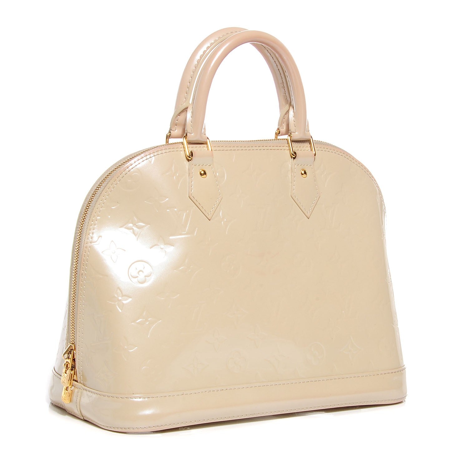 Louis Vuitton Vernis Alma PM Blanc Corail 3 of 7