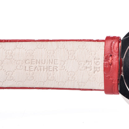 Gucci Stainless Steel Calfskin 36mm U-Play Quartz Watch Red 7 of 11