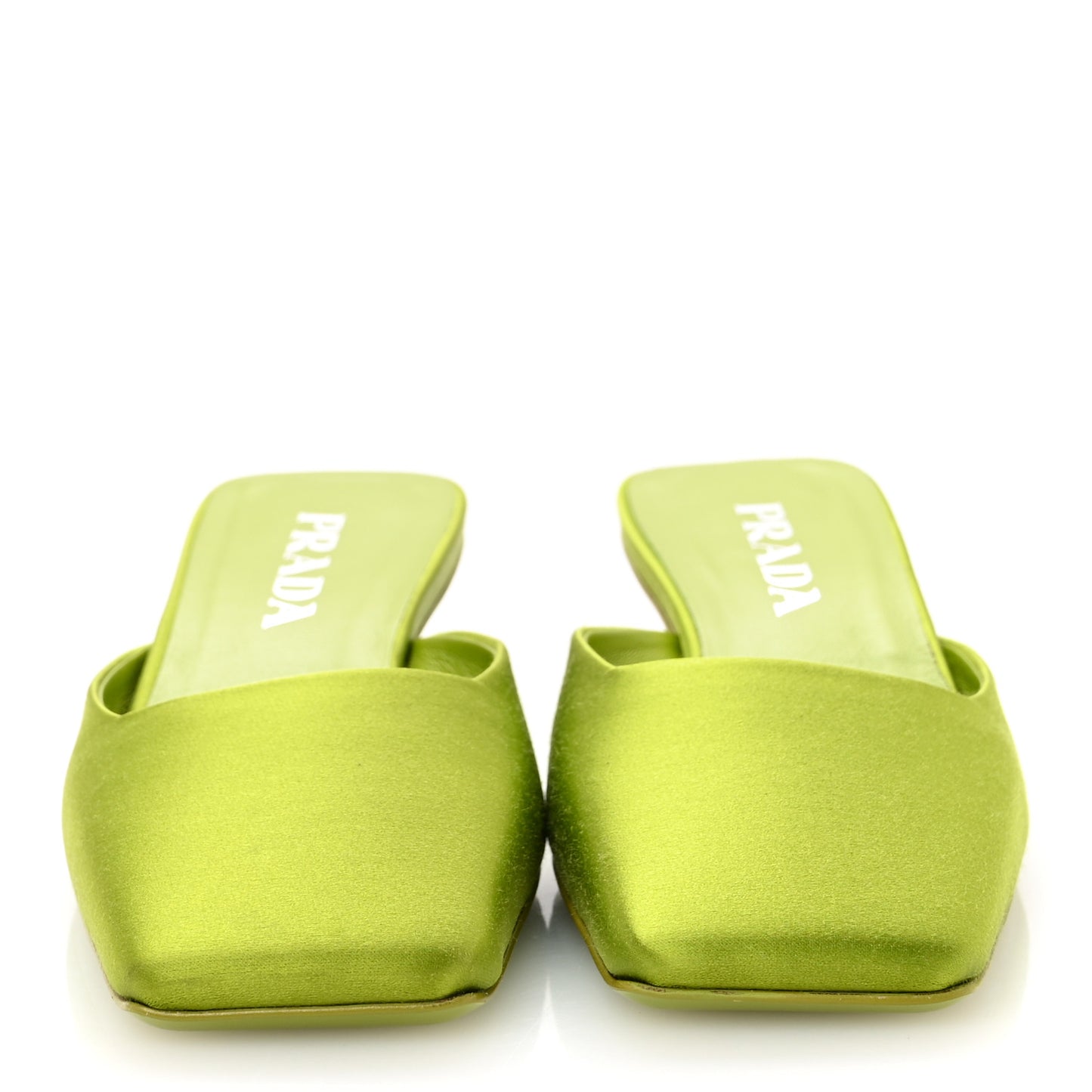 Satin Modellerie Mules 35 Felce