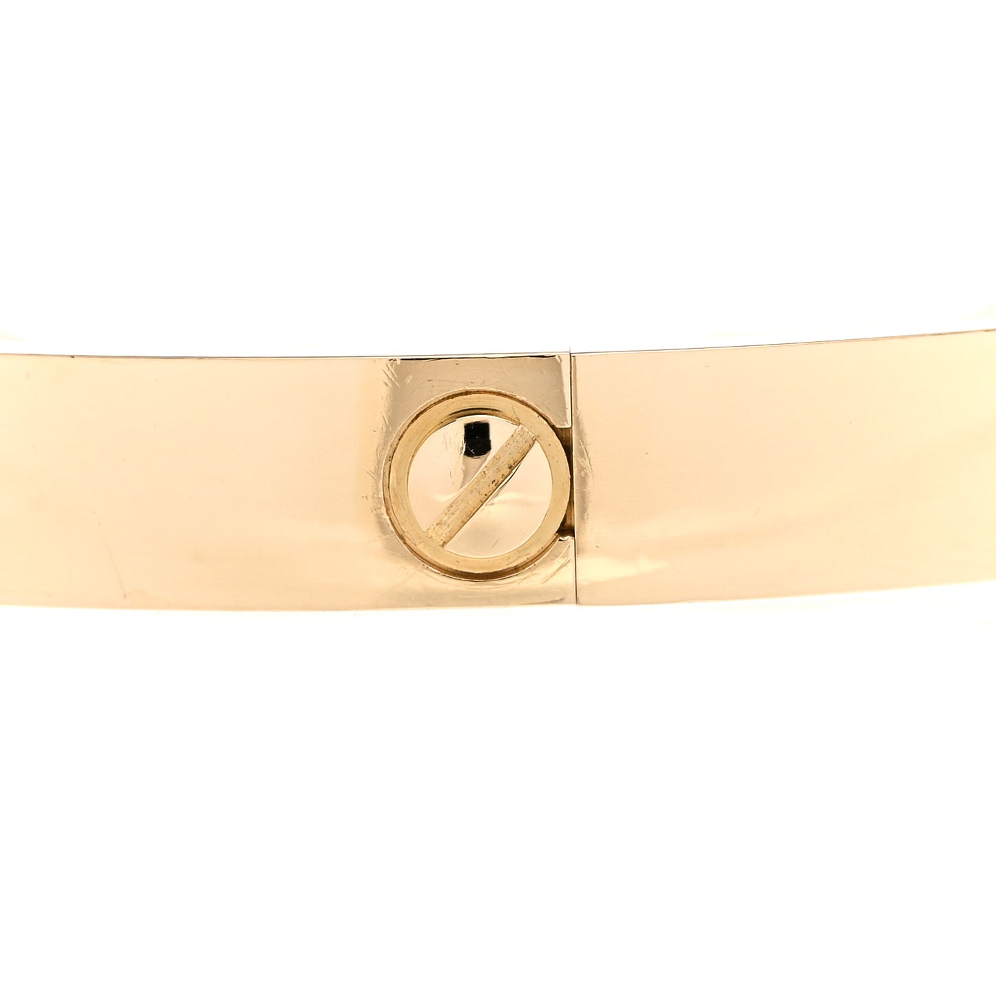 18K Yellow Gold LOVE Bracelet 19