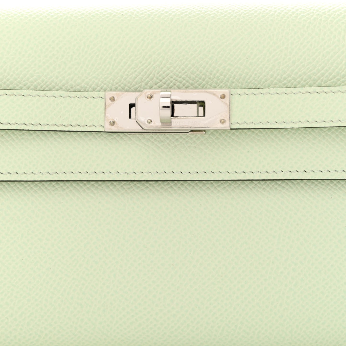 Epsom Kelly Wallet To Go Vert Fizz